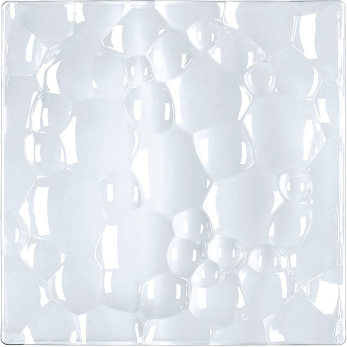 Platte quadratisch Sphere 21 x 21 cm Set van 2