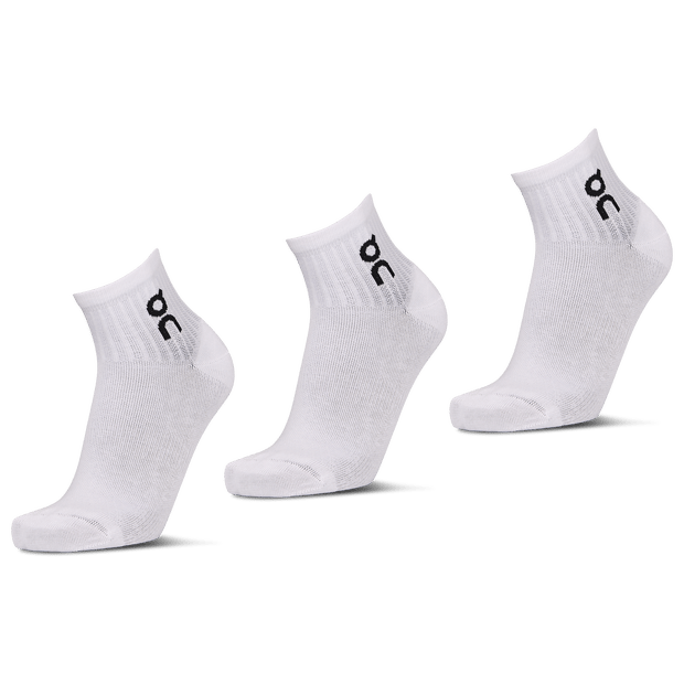 On Logo Sock Ankle Sokken Unisex - Wit - Maat 43 - 46 - Katoen