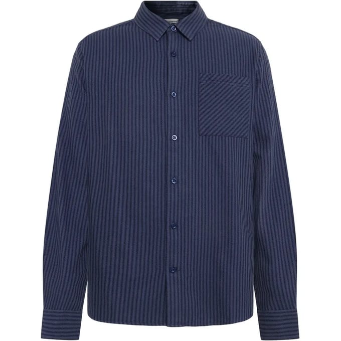 Langarm T-shirt biologisch katoen KnowledgeCotton Apparel Dune Stripe