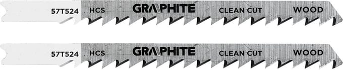 Graphite - Decoupeerzaagblad - 6 TPI - HCS - U-schacht