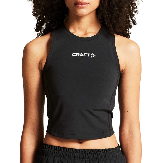 Craft Rush 2.0 Cropped Singlet Dames - Maat S