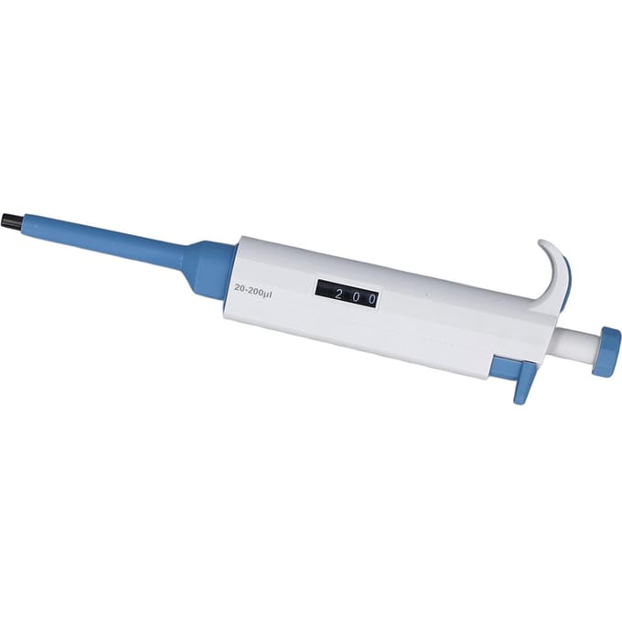 Eenkanaals pipet 20?200ul Instelbaar Volume Digitale Display Micropipet Pipetteur voor white