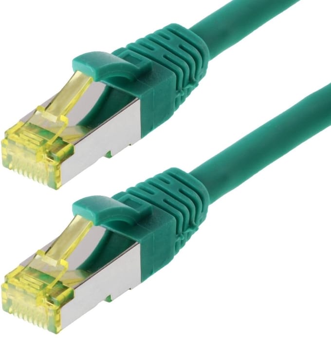 Patchkabel S/FTP Cat 6a gr�n 3,0m