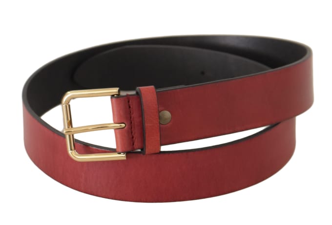 Leren Riem Rood Stijl