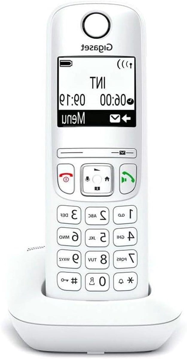 Draadloze telefoon - DECT telefoon - Thuis bellen - Nummerherkenning - 336 Gram - Wit