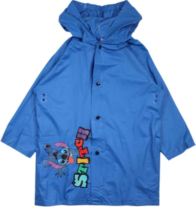 Stitch regenjas 5-6 jaar
