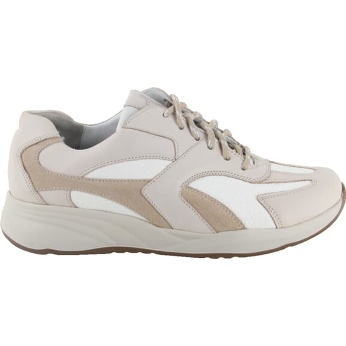 Durea Sneaker 6316 608 2080 Offwhite Licht Taupe Wijdte K