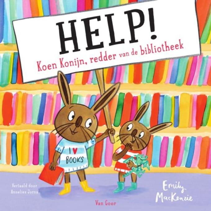 Help! Koen Konijn, Redder Van De Bibliotheek - Koen Konijn - Emily MacKenzie