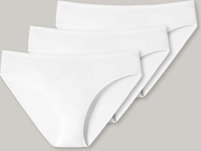 Schiesser 95/5 Organic 3PACK Tai Dames Onderbroek - Maat 46