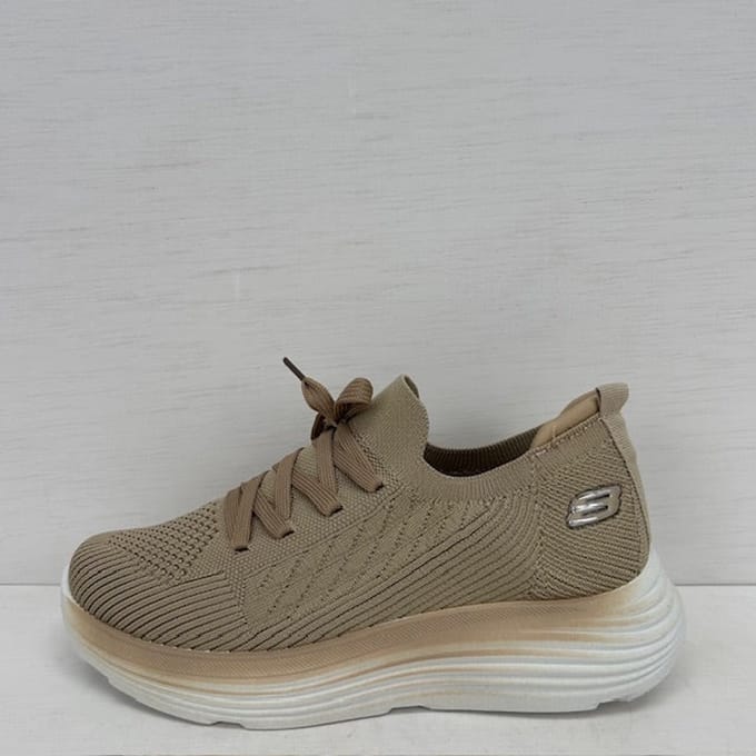 Casual sneakers met sportief design khaki Khaki / 39
