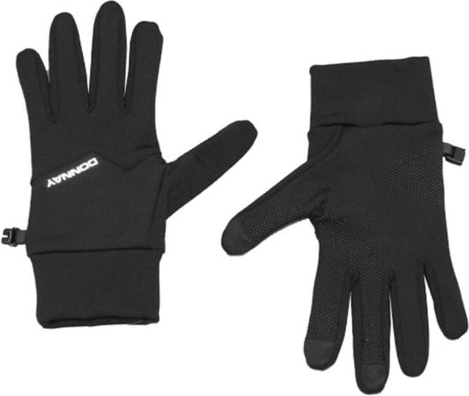 Donnay Thermische Sporthandschoenen - met touchscreen tips - Zwart - Junior