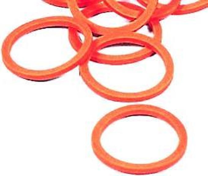 Ring voor kalverventiel (3mm) -ROOD-