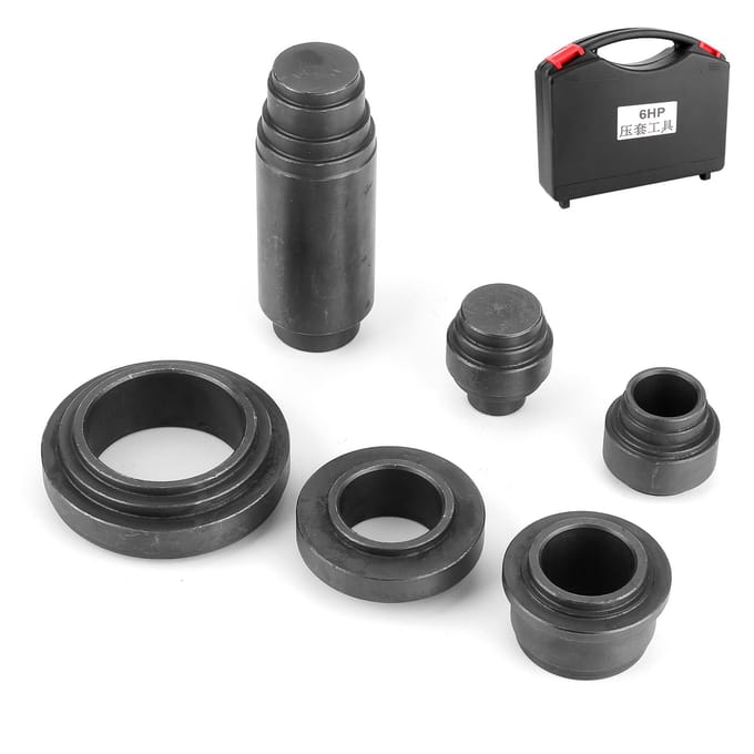 Jeu d'outils de pose de bagues 6 pièces pour transmission automatique 6HP19 6HP21 6HP26 6HP28 black