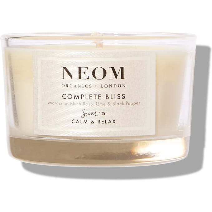 NEOM Complete Bliss Geurkaars voor Onderweg