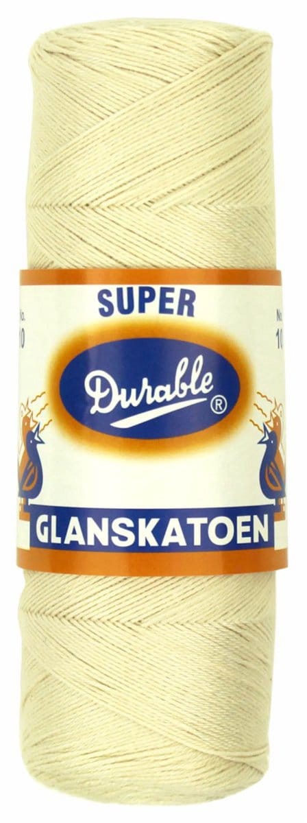 Durable Glanskatoen Nr. 8 - 087 ecru - Katoen Garen