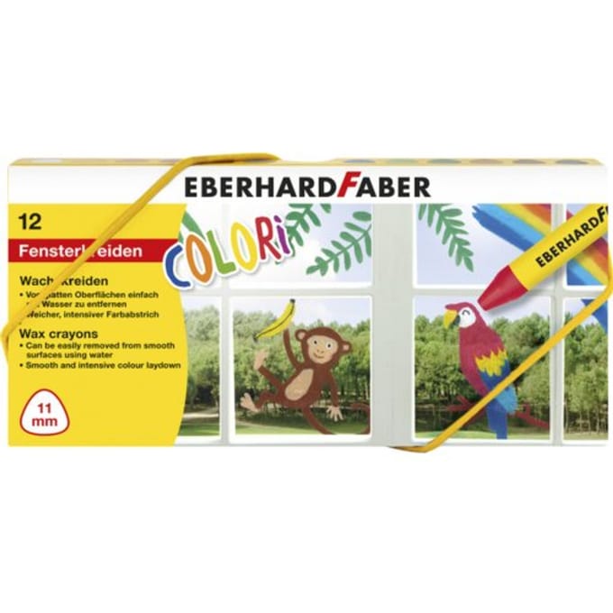 Eberhard Faber raamkrijt - 12 stuks - in kartonnen box - EF-524112