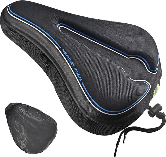 Ergonomisch Fietszitkussen voor Comfortabel Fietsen - Extra Zacht en Antislip