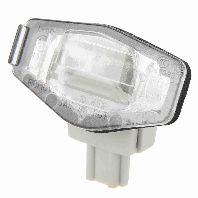 Kentekenplaatverlichting Lamp 34105 SNB 003 Helder Licht Auto Kofferbak Achterlamp Assembly Vervanging voor Accord Sedan 2008‑2017 gray