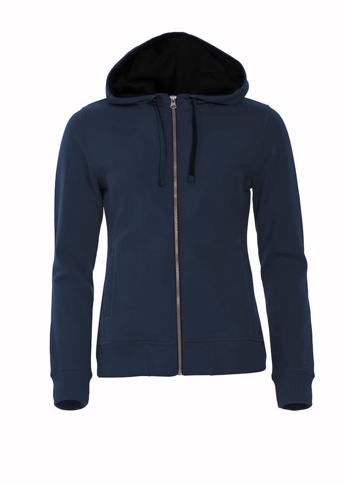 Clique Classic Hoody Full Zip Women 021045 - Dark Navy - S