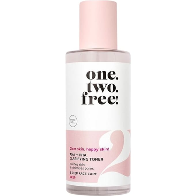 One.two.free! Gezichtsreiniging AHA + PHA Clarifying Toner Gezichtstoners Dames 100 ml