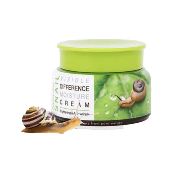 Farm Stay Crème Hydratante Snail Visible Difference 100g + CADEAU ALÉATOIRE green
