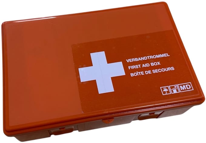 Verbanddoos Auto - DIN 13164 + Klem