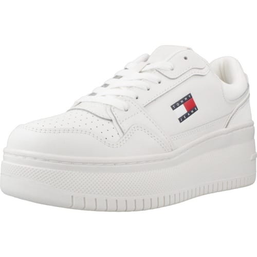 Lage Sneakers Tommy Jeans Tjw Retro Basket Flatfor