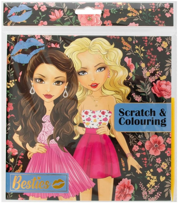 Besties Scratch & Colouring 12 p. 20*20