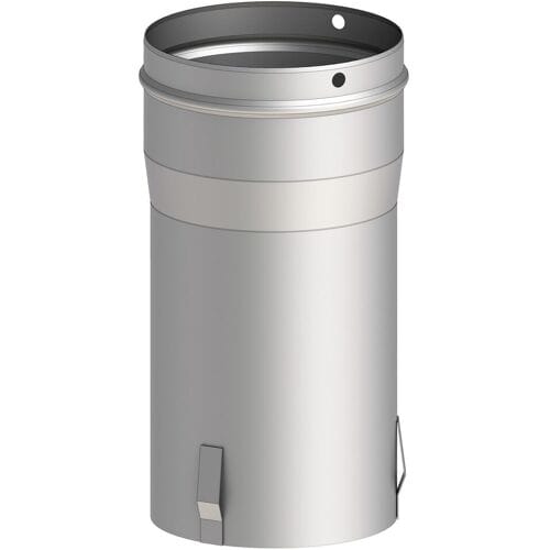 GGM Gastro Einschubstutzen/ Adapter für Kaminaufsatz - Ø 200 mm Grijs