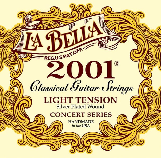 La Bella 2001L Snaren voor Klassieke Gitaar - Lage Spanning