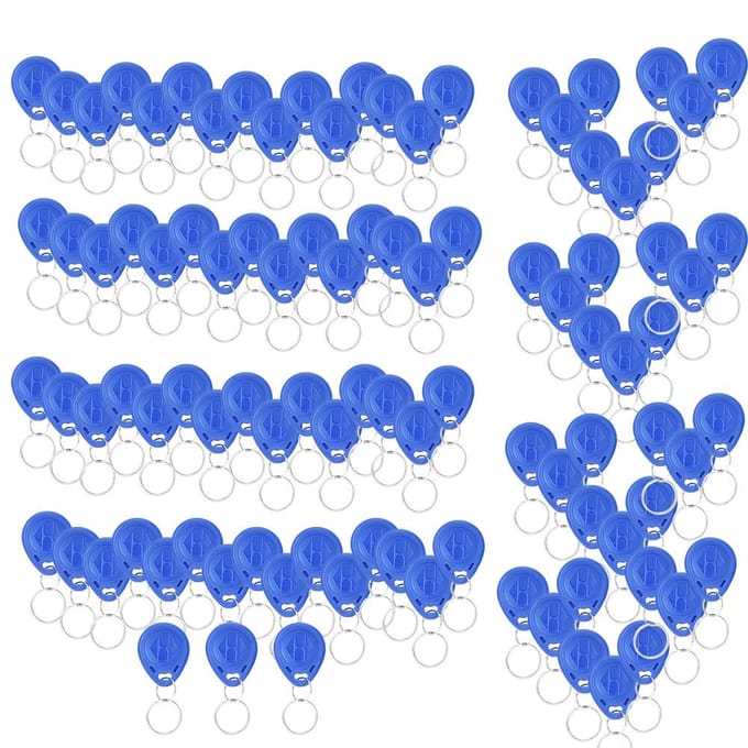 100 stuks 125Khz Waterdichte Slimme RFID ID-kaart Toegangskaart blue