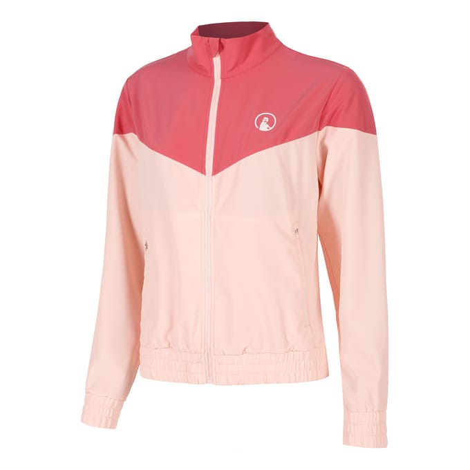Quiet Please Endlessly Chip Trainingsjack Dames-Roze,Koraal