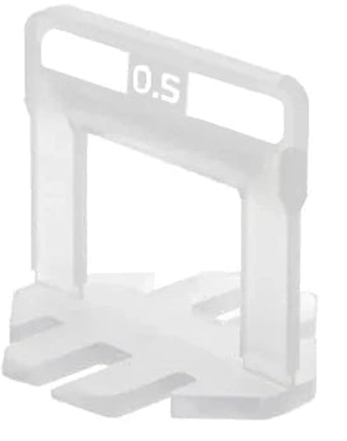 DutchLine - Tegel Levelling Clips - 0,5mm – 100 stuks
