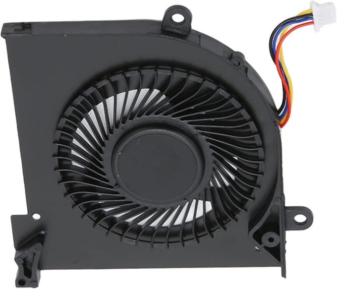 Krachtige Laptop Koelventilator voor CPU en GPU, Vervangingsventilator voor Efficiënte Koeling en Prestaties