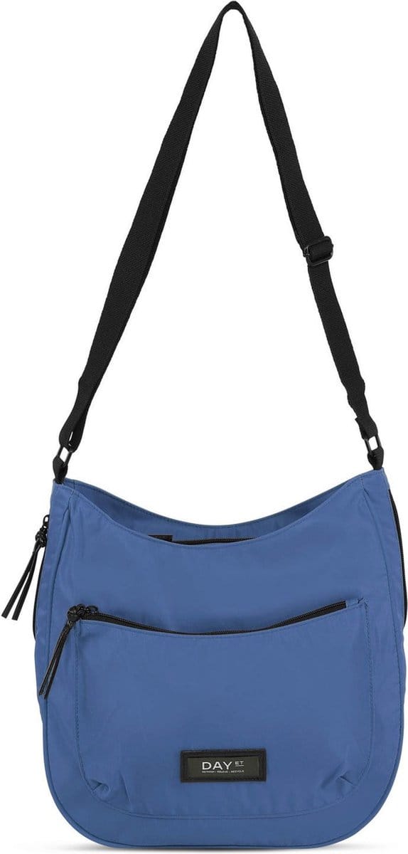DAY ET Schoudertas Gweneth Classic Saddle Federal Blue Blauw