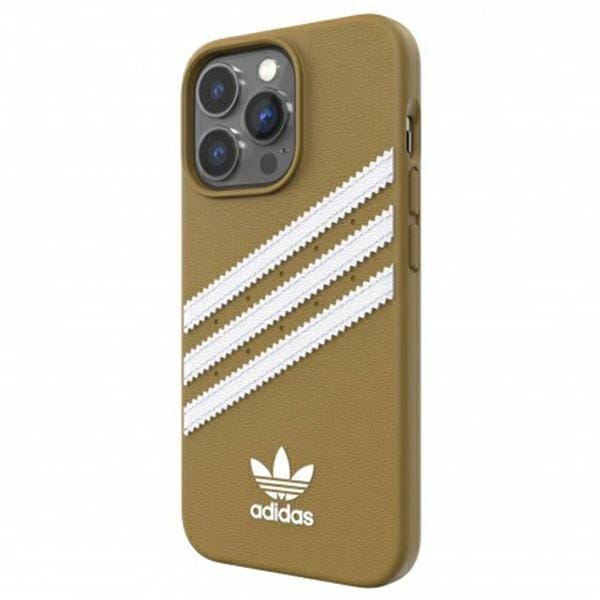 Adidas 3-Stripes Back Case - Geschikt voor Apple iPhone 13 Pro Max (6.7") - Goud