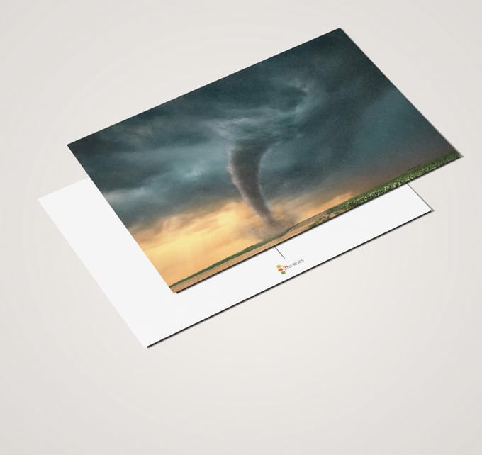 Ansichtkaartenset Tornado