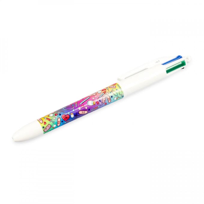 BIC Ballpoint Pen - 4 Colors - Colorfull Collection