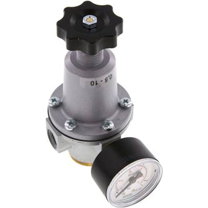 Drukregelaar G3/8'' 2100l/min 0,5-10,0bar/7-145psi Standaard 2