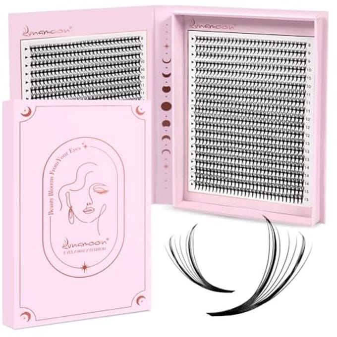 Volume Wimperextensions - 1200 Stuks Pre Made Fans voor Luxe Wimpers