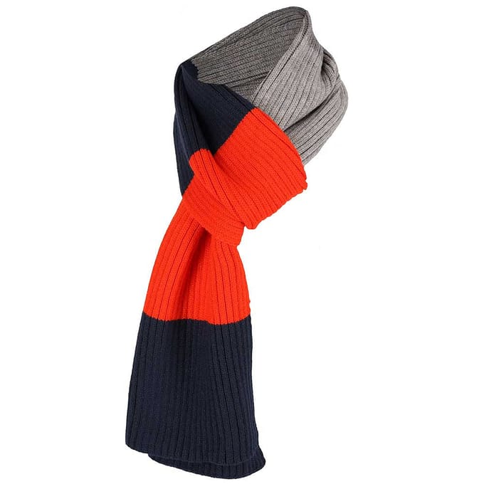 Sarlini - Sjaal jongens - Fashion - Multi Oranje - One Size