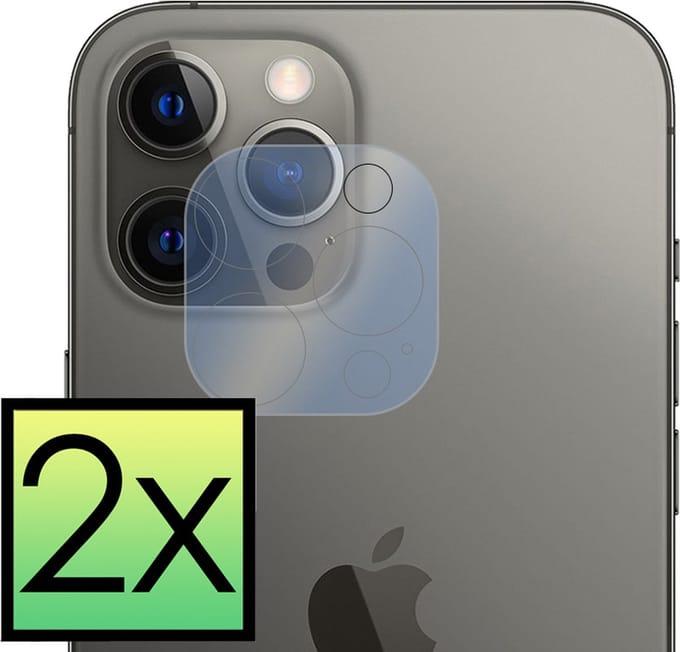 Camera Lens Protector - 2 Stuks - Geschikt voor Apple iPhone 11 Pro Max - Camera Screenprotector - Beschermglas - Gehard Glas - Tempered Glass - Screen Protector