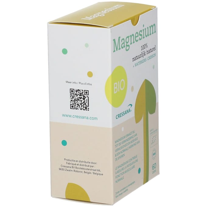 Cressana® Magnesium + Waterkers Bio 60 Capsules