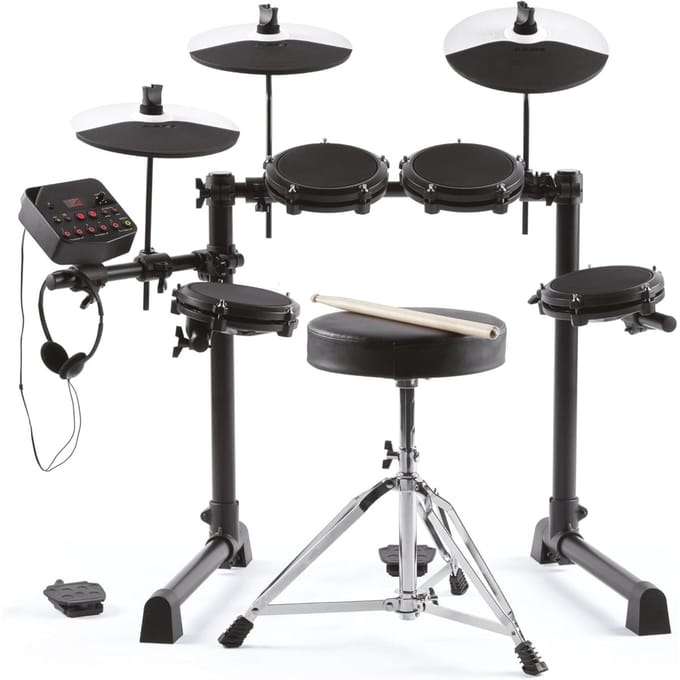 ApexArte® Elektrisch Drumstel - Zwart