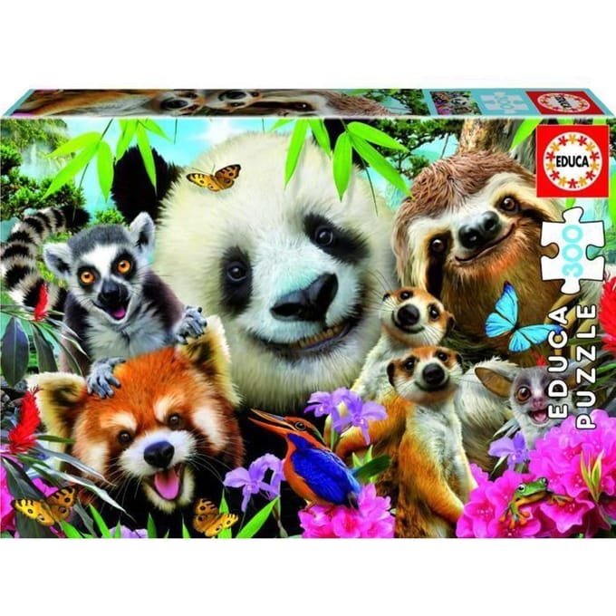 Puzzle Animaux - EDUCA - 18610 - 300 pièces - Pour Enfant de 8 ans et plus pur