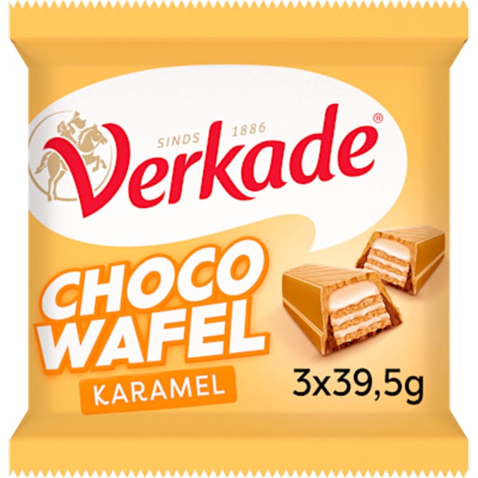 Chocowafel karamel 3-pack