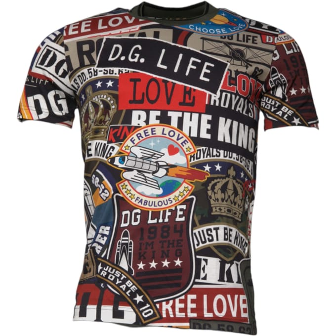 Patchwork Graphic T-shirt