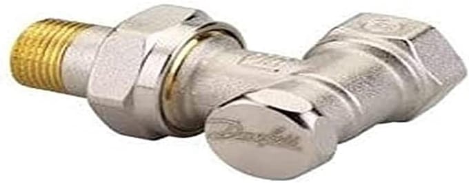 Regelafsluiter 3/8" DN10 Hoekmodel voor Verwarmingsinstallaties