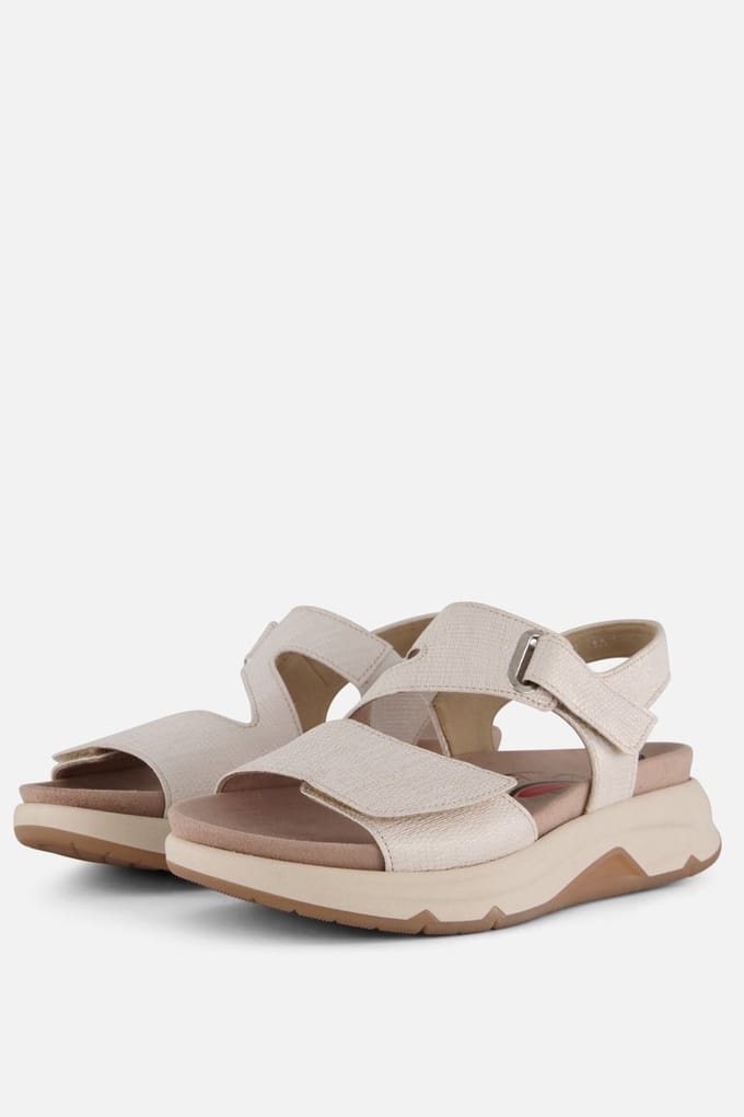 Gabor Rollingsoft Sandalen wit Synthetisch - Maat 38