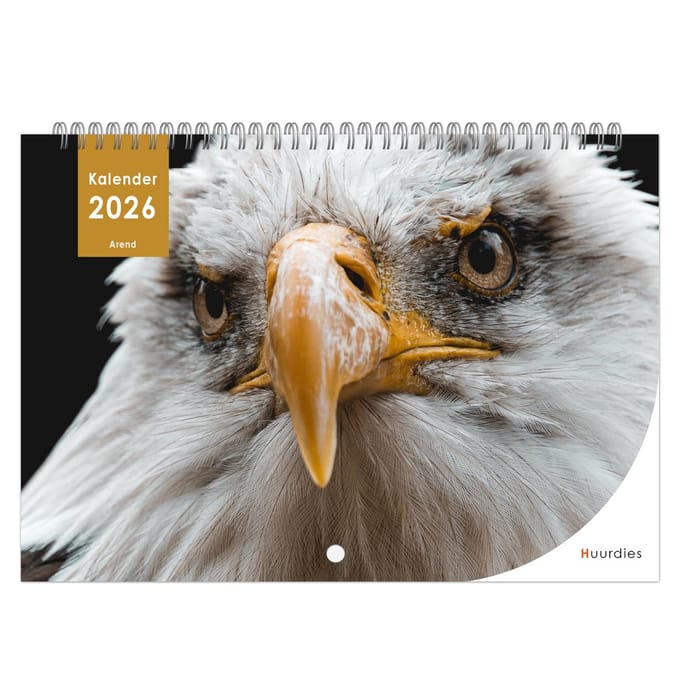 Huurdies - 2026 Kalender - Arend- A4